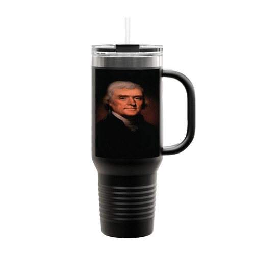 Thomas Jefferson Insulated Travel Mug