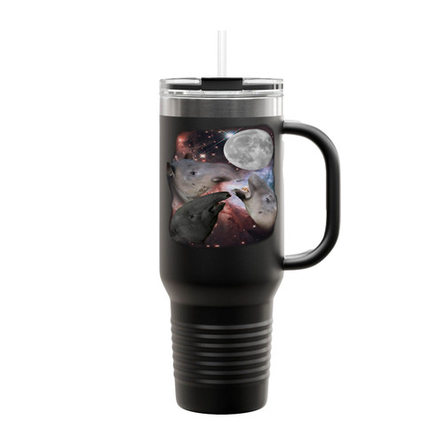 Three Moon Tapirs Insulated Travel Mug