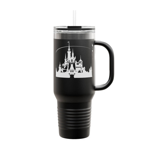 Tinkerbell Disney Castle Insulated Travel Mug