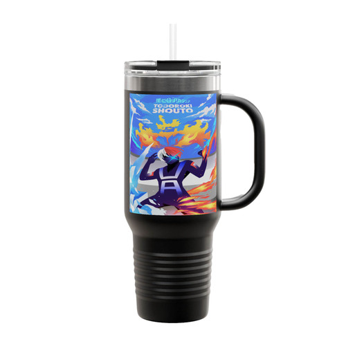Todoroki Shouto My Hero Academia Insulated Travel Mug