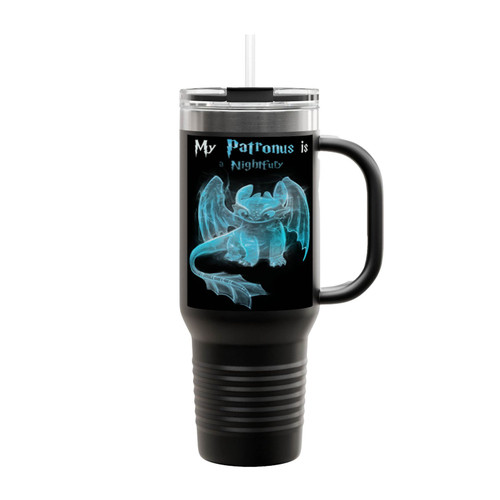Toothless Patronus Insulated Travel Mug