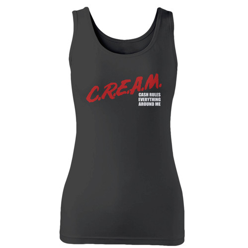 High quality print of this slim fit cream dare parody women tank top will turn heads. And bystanders won't be disappointed - the racerback cut looks good one any woman's shoulders.