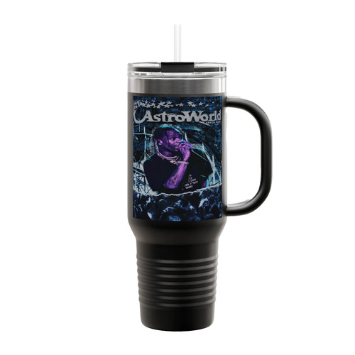 Travis Scott Astroworld Album Art Insulated Travel Mug
