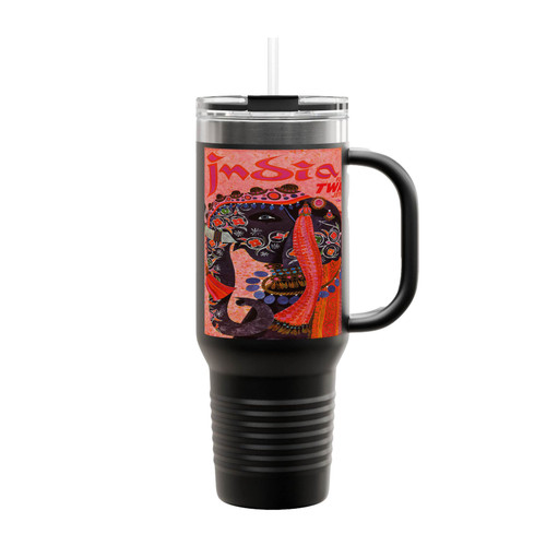 Twa Airlines India Insulated Travel Mug