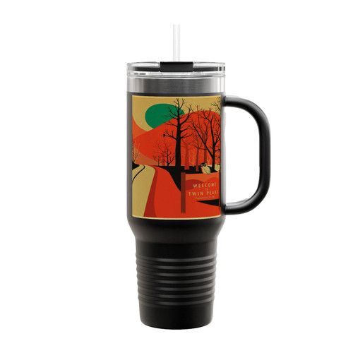 Twin Peaks Movie Retro Insulated Travel Mug