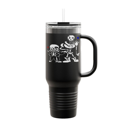 Undertale Sans Papyrus Insulated Travel Mug
