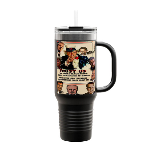 Us Politician Uncle Sam Insulated Travel Mug