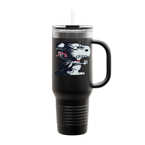 Venom And Snoopy Insulated Travel Mug