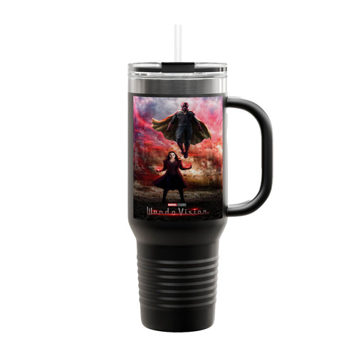 Wanda Maximoff Scarlet Witch Insulated Travel Mug