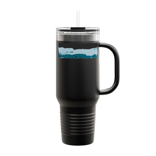 Waves Insulated Travel Mug
