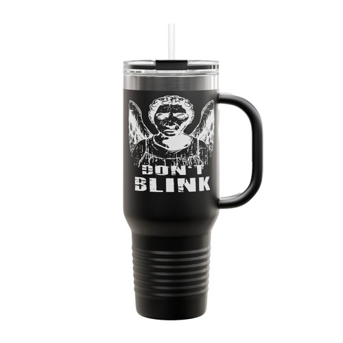 Weeping Angel Don't Blink Insulated Travel Mug
