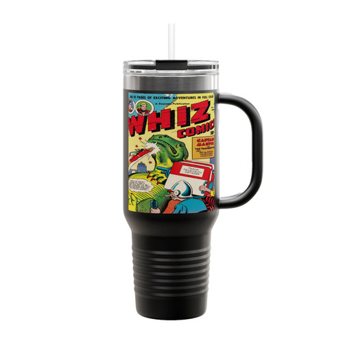 Whiz Comics Captain Marvel Insulated Travel Mug