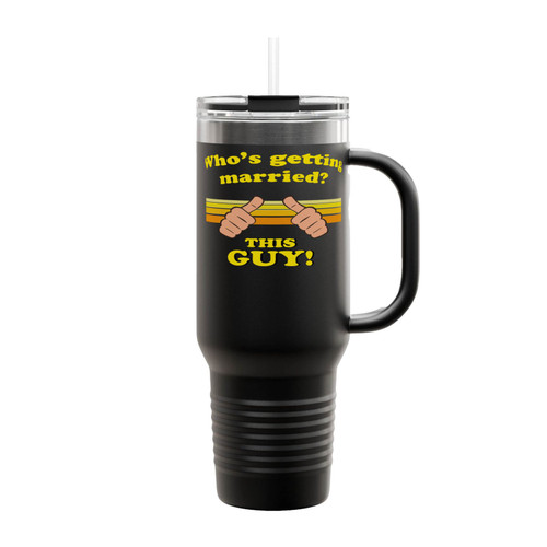 Who's Getting Married Insulated Travel Mug