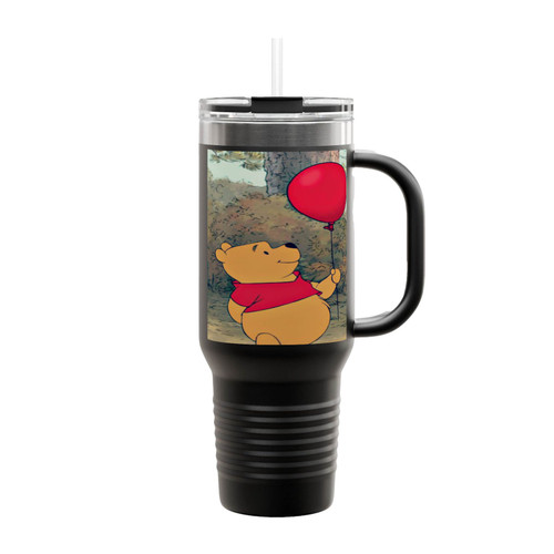 Winnie The Pooh Ballon Insulated Travel Mug