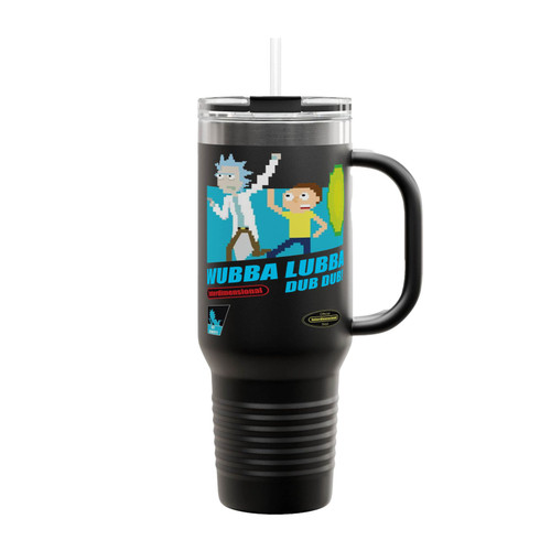 Wubba Lubba Dub Dub Rick & Morty Insulated Travel Mug