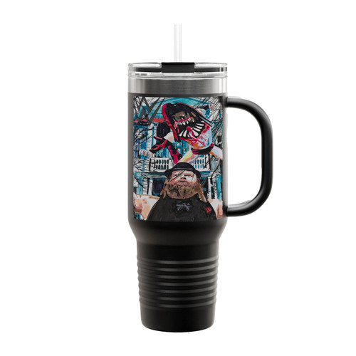 Wwe Bray Wyatt Finn Balor Insulated Travel Mug