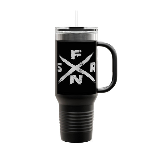 Wwe Seth Rollins Sfnr Logo Insulated Travel Mug