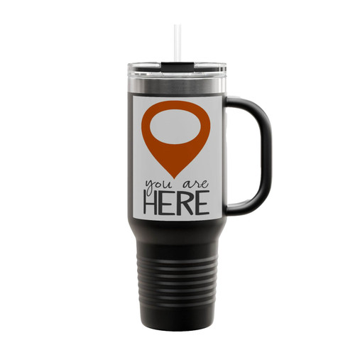 You Are Here Insulated Travel Mug