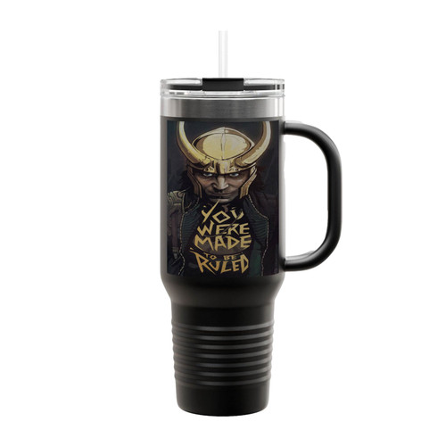 You Were Made To Be Ruled Loki Insulated Travel Mug