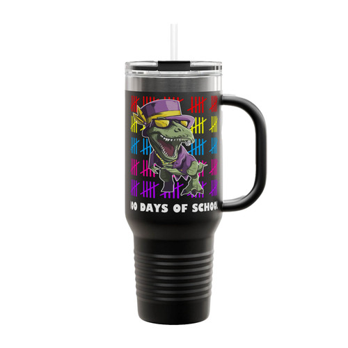 100 Days Of School Insulated Travel Mug
