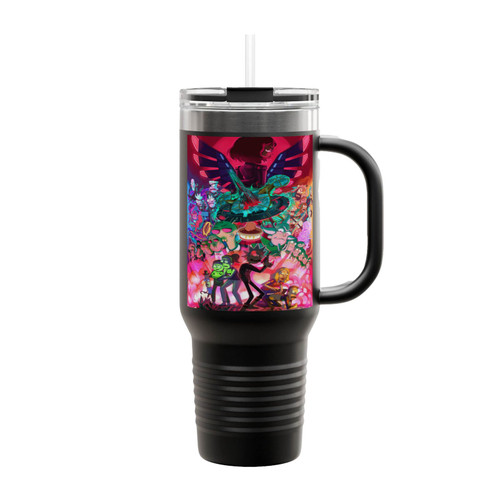 1080P Rick And Morty Insulated Travel Mug