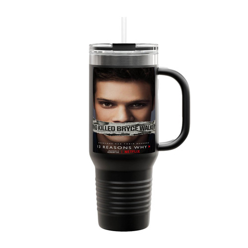 13 Reasons Why Who Killed Bryce Walker Insulated Travel Mug