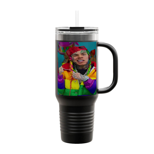 6Ix9Ine Gooba Music Insulated Travel Mug