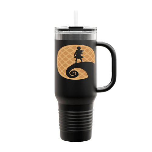 A Nightmare Before Stranger Things - Stranger Things Insulated Travel Mug