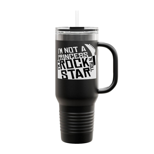 A Rock And Roll Star Insulated Travel Mug