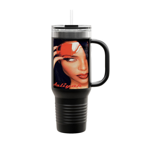 Aaliyah With Sunglasses Insulated Travel Mug