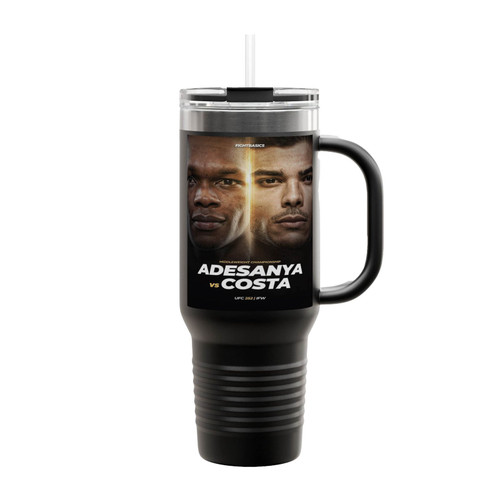 Adesanya Vs Costa Insulated Travel Mug