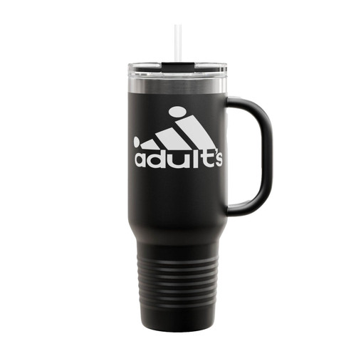 Adults Logo Parody Insulated Travel Mug