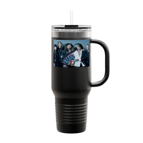 Aerosmith Flag Insulated Travel Mug