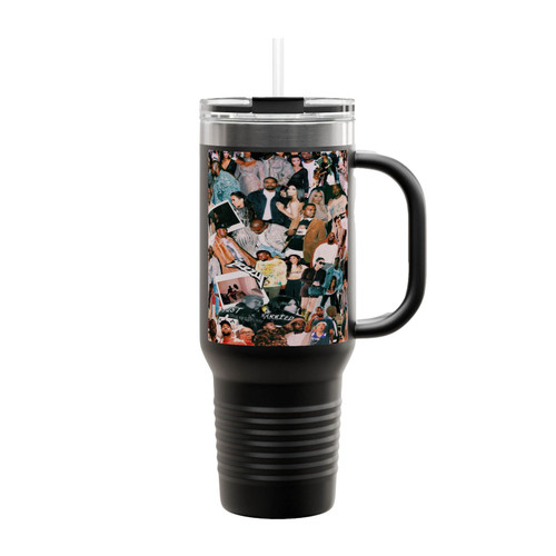 Aesthetic Vintage Rap Insulated Travel Mug