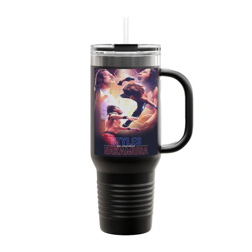 Aj Styles Vs Shinsuke Nakamura Insulated Travel Mug
