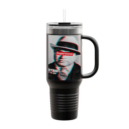 Al Capone Gangster Insulated Travel Mug