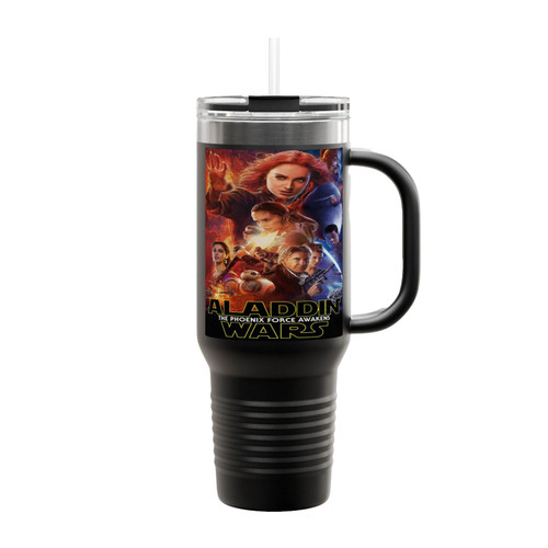 Aladin Wars The Phoenix Force Awakens Insulated Travel Mug