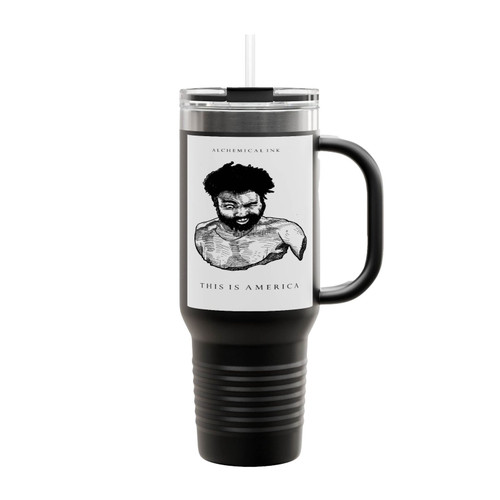 Alchemical Ink This Is America Insulated Travel Mug