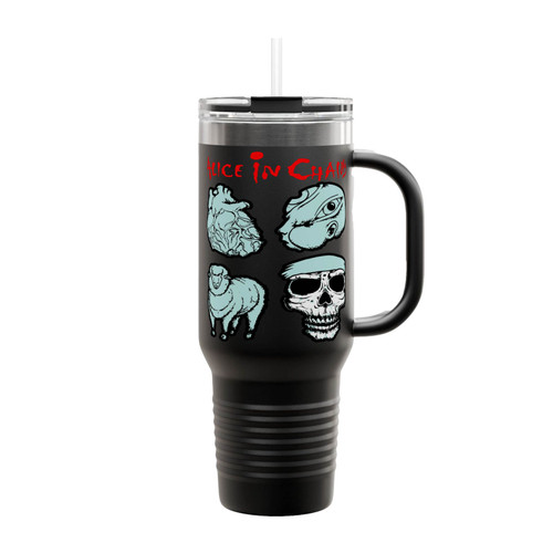 Alice In Chains Symbols Insulated Travel Mug