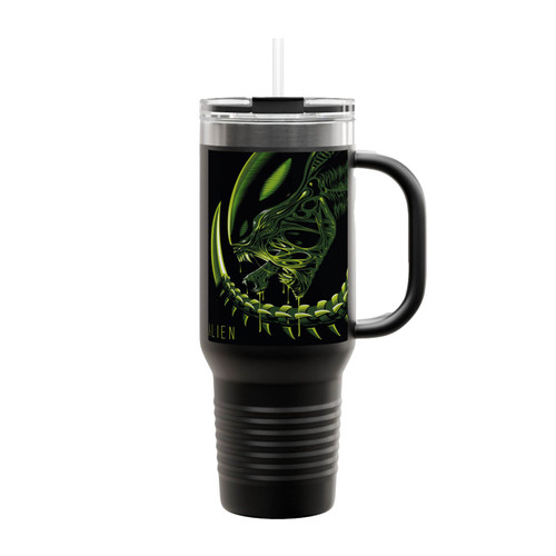 Alien Green Insulated Travel Mug