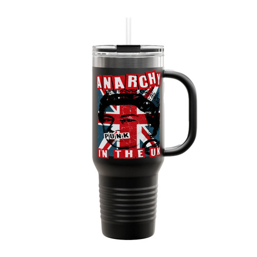 Anarchy In The Uk Punk Insulated Travel Mug