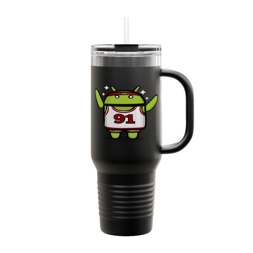 Android Dennis Rodman Insulated Travel Mug
