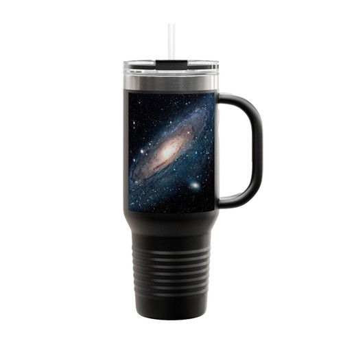 Andromeda Galaxy Milky Way Galaxy Insulated Travel Mug