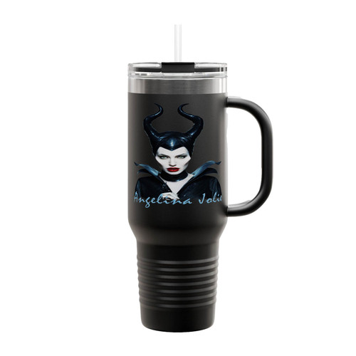 Angelina Jolie Maleficent 2 Insulated Travel Mug