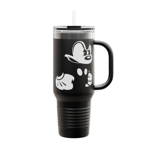 Angry Mickey Mouse Insulated Travel Mug
