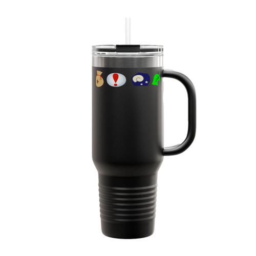 Animal Crossing Icons Insulated Travel Mug