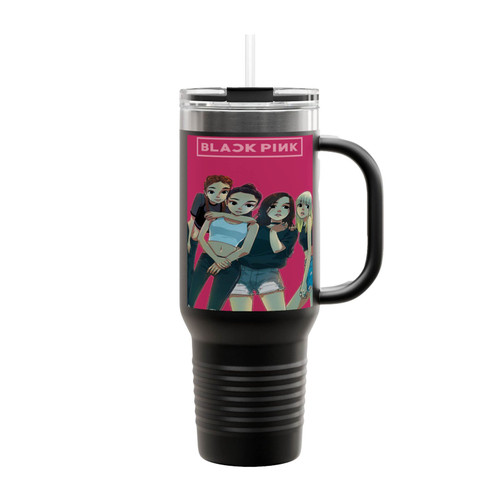 Anime Blackpink Insulated Travel Mug