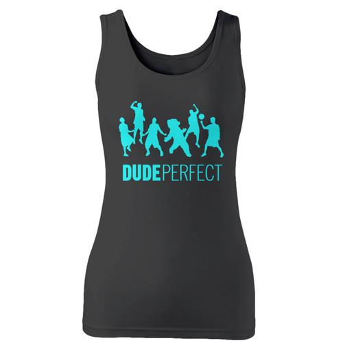 High quality print of this slim fit dude perfect 2 women tank top will turn heads. And bystanders won't be disappointed - the racerback cut looks good one any woman's shoulders.