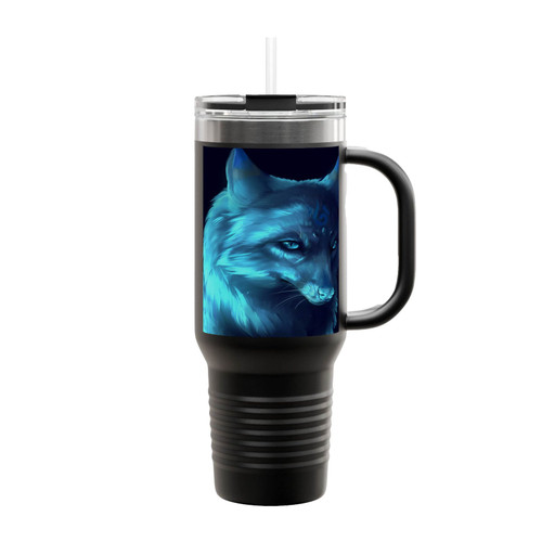 Anime Wolf Insulated Travel Mug