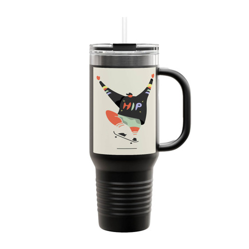 Another Teddy Fresh Illustration Insulated Travel Mug
